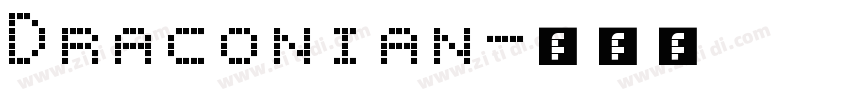 Draconian字体转换