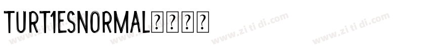 Turt1esNormal字体转换