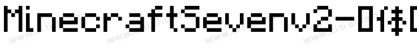 MinecraftSevenv2字体转换