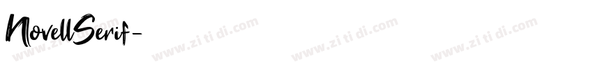 NovellSerif字体转换