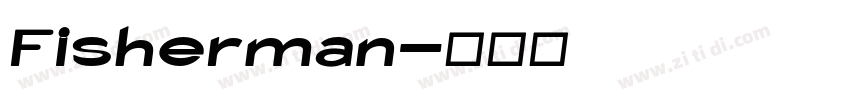 Fisherman字体转换