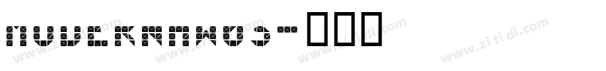 ModernaW03字体转换