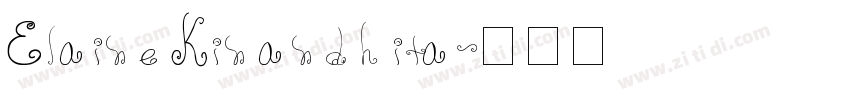 ElaineKinandhita字体转换