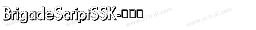 BrigadeScriptSSK字体转换
