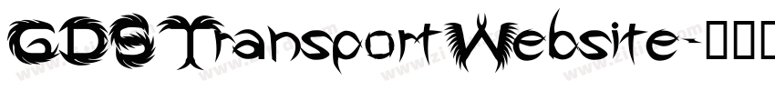 GDSTransportWebsite字体转换