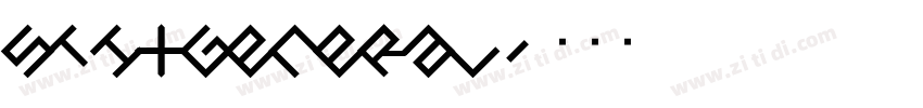 STIXGeneral字体转换