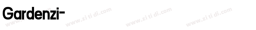 Gardenzi字体转换