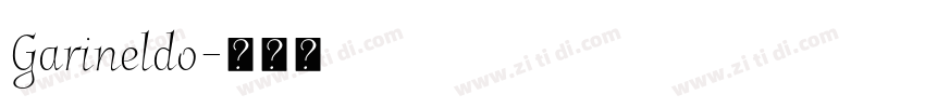 Garineldo字体转换
