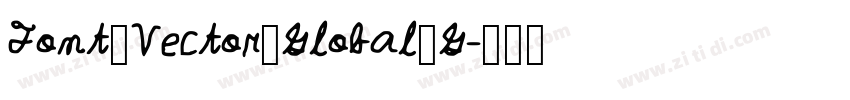 Font_Vector_Global_G字体转换