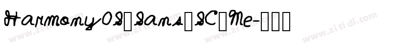 Harmony0S_Sans_SC_Me字体转换