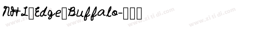 NHL_Edge_Buffalo字体转换