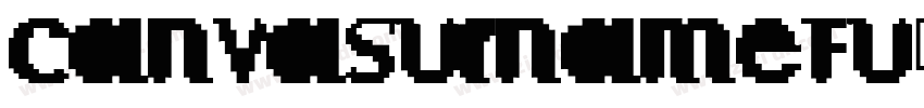 CanvaSurnameFu字体转换