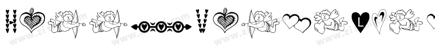 HappyValentineRegula字体转换