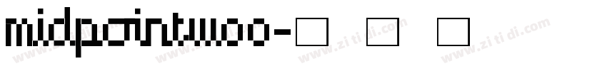MidpointW00字体转换