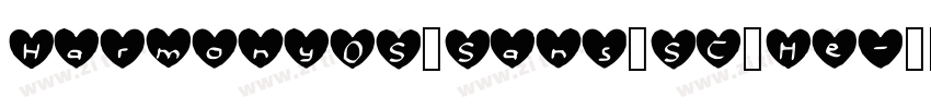 Harmony0S_Sans_SC_Me字体转换