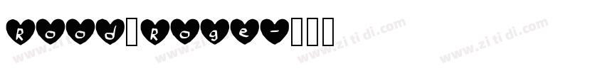 Rood_Roge字体转换