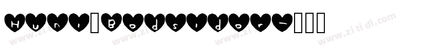 Huni_Bodsidor字体转换