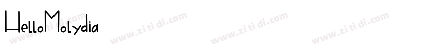 HelloMolydia字体转换