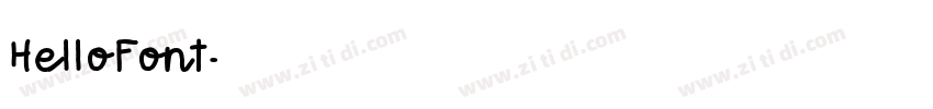 HelloFont字体转换