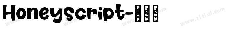 Honeyscript字体转换