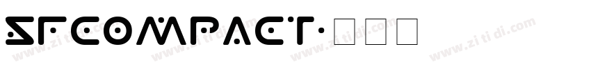 SFcompact字体转换