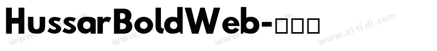 HussarBoldWeb字体转换