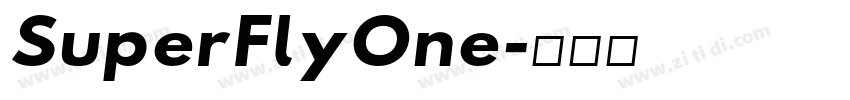 SuperFlyOne字体转换