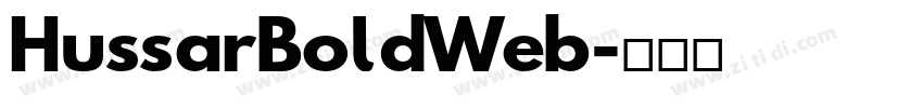 HussarBoldWeb字体转换