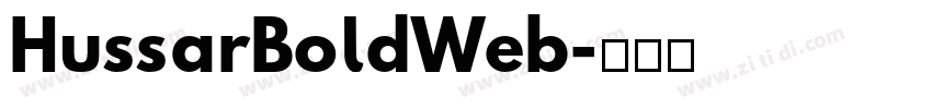 HussarBoldWeb字体转换