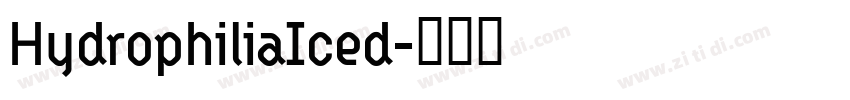 HydrophiliaIced字体转换