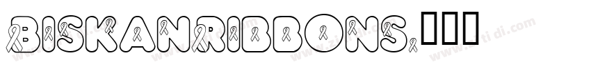BiskanRibbons字体转换