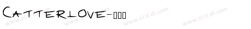 Catterlove字体转换