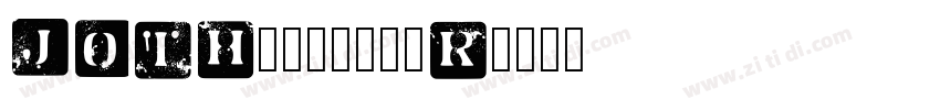 JOTHayansaeR字体转换