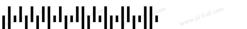 barcode字体转换