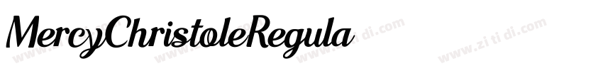 MercyChristoleRegula字体转换
