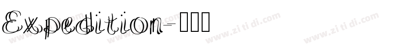 Expedition字体转换 Expedition字体转换