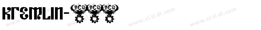 kremlin字体转换