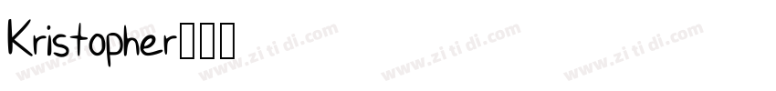 Kristopher字体转换