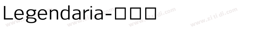 Legendaria字体转换