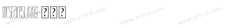 MrsEaresLining字体转换