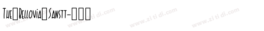 The_Bellovia_Sanstt字体转换