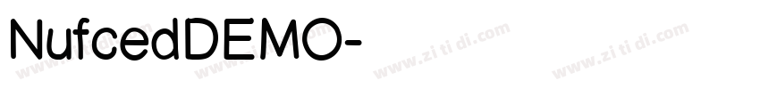 NufcedDEMO字体转换