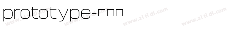 prototype字体转换