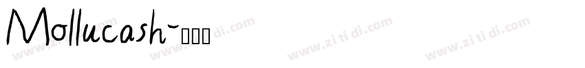 Mollucash字体转换