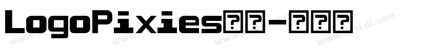 LogoPixies字体字体转换