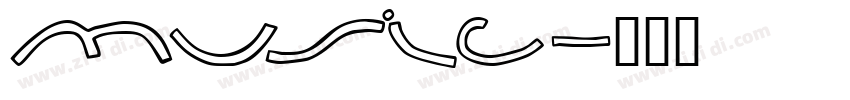 music字体转换