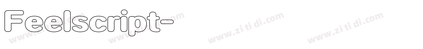 Feelscript字体转换