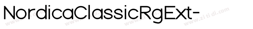 NordicaClassicRgExt字体转换 NordicaClassicRgExt字体转换