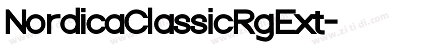 NordicaClassicRgExt字体转换 NordicaClassicRgExt字体转换