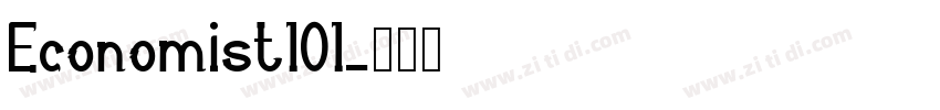 Economist101字体转换